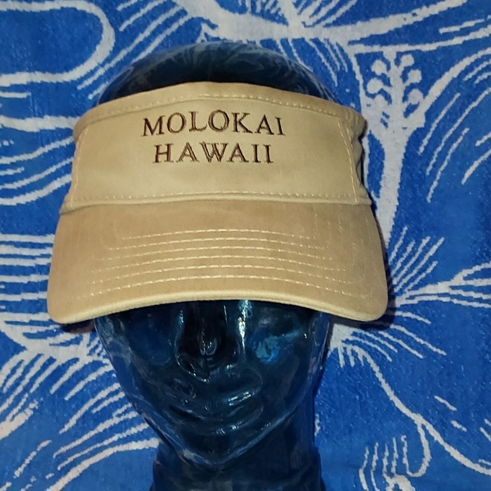 Molokai Hawaii Visor Hat